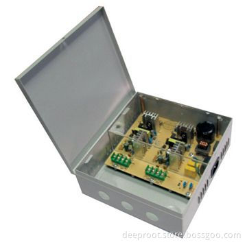 12V/5A 4 Output 60W Centralized Power Supply for CCTV, with Adjustable Voltage
